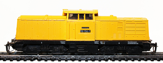 02541 Diesellokomotive BR 110 -156-7 DR/IV