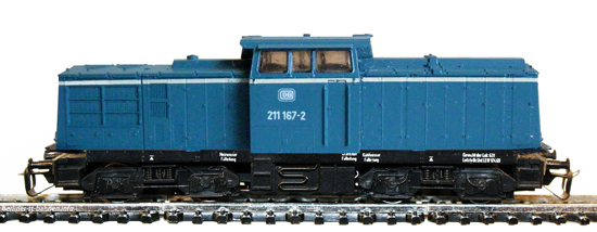 02546 Diesellokomotive BR 211 -167-2 DB/IV
