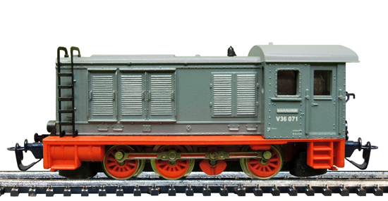 02631 Diesellokomotive V 36 -071 DR/III grau