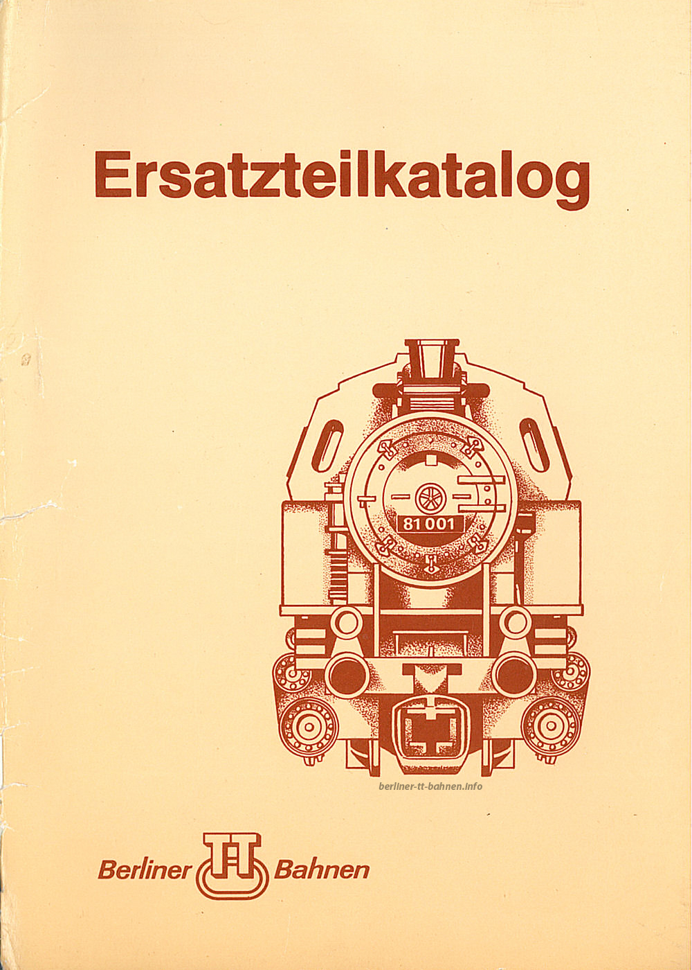 Katalog 1982 - Ersatzteilkatalog