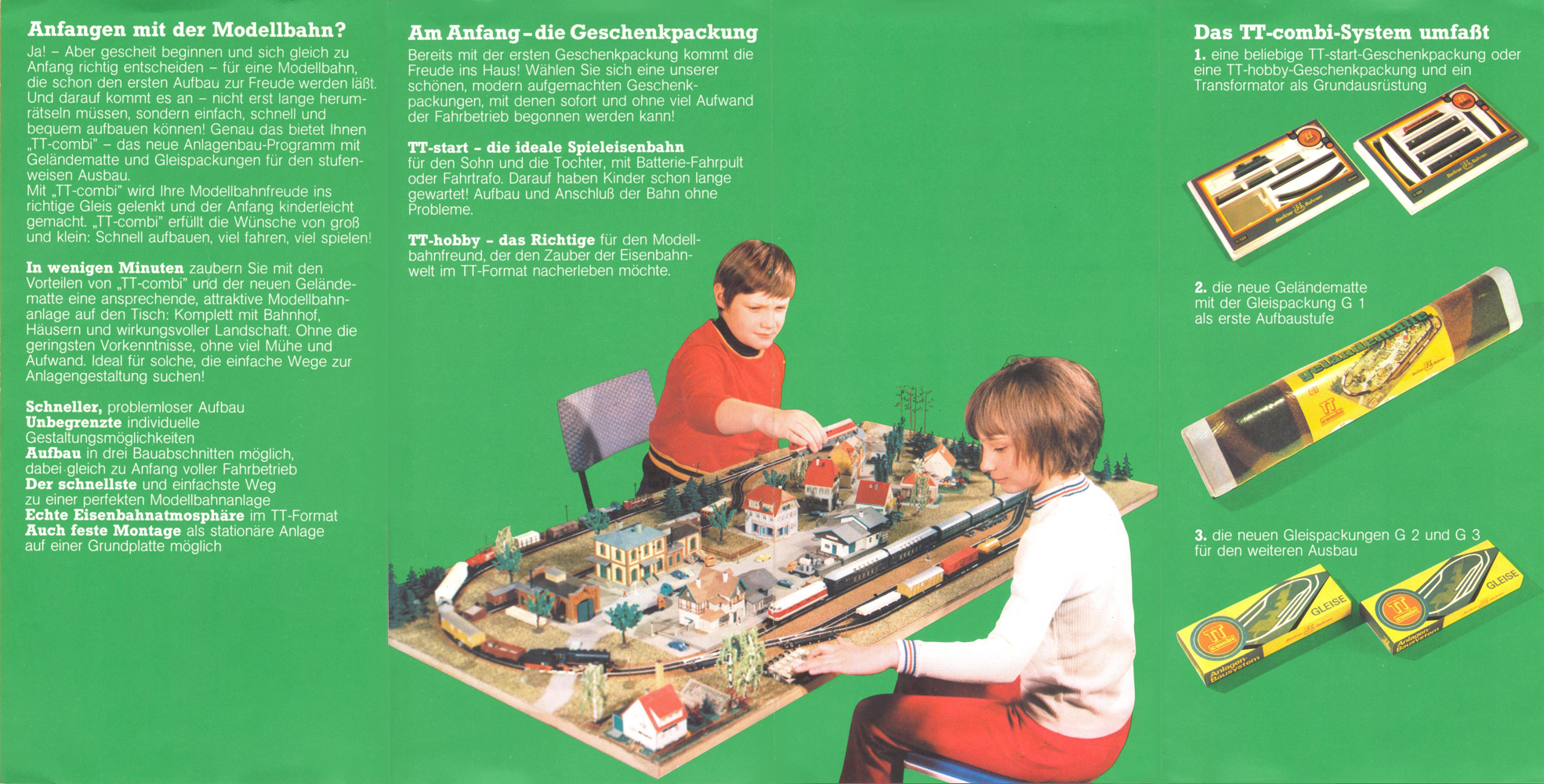 Faltblatt 1976 - Rückseite