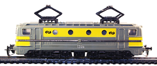 Elektrolokomotive NS 1306 grau/gelb