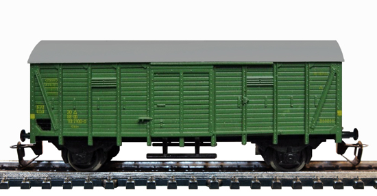 14162 Tonnendachwagen Gl SNCB/IV grün