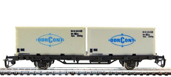 14520 Plattformwagen Sm mit 2 Containern