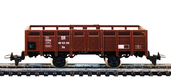 15907 Off. Güterwagen Ow  99-53-09 DR/III Spur H0m