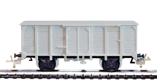 545/443 TT-START Ged. Güterwagen G10 weiss