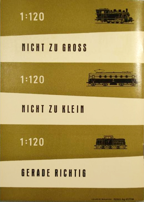 Ins Richtige Gleis mit der TT-Bahn 1966